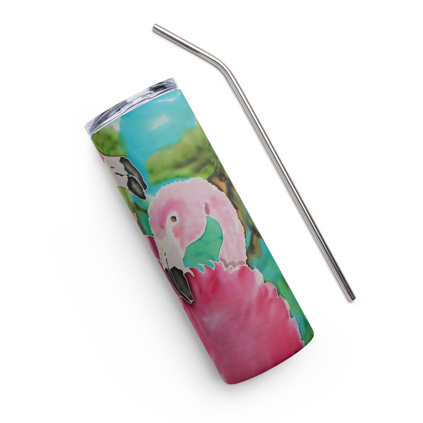 Flamingo Passion Skinny tumbler
