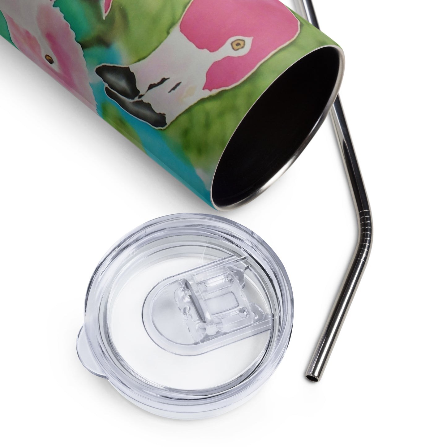 Flamingo Passion Skinny tumbler