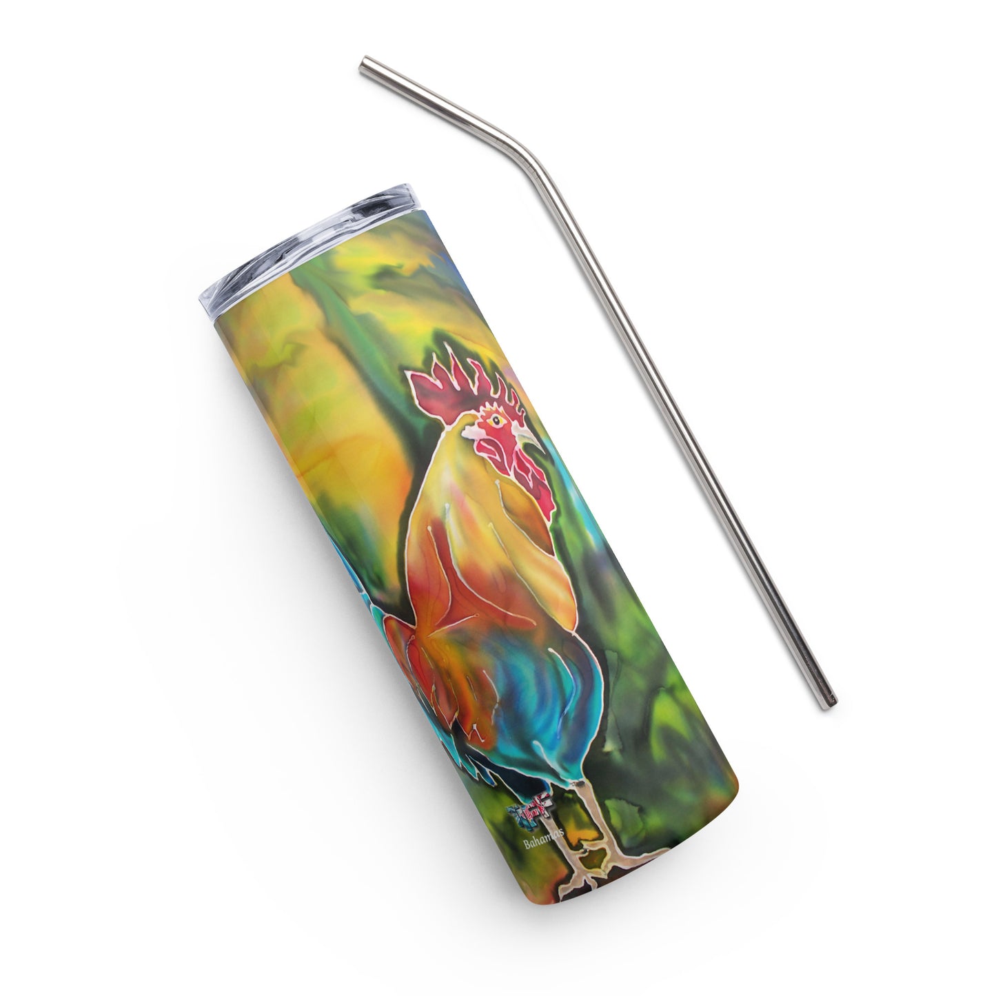 Island Cock Skinny tumbler
