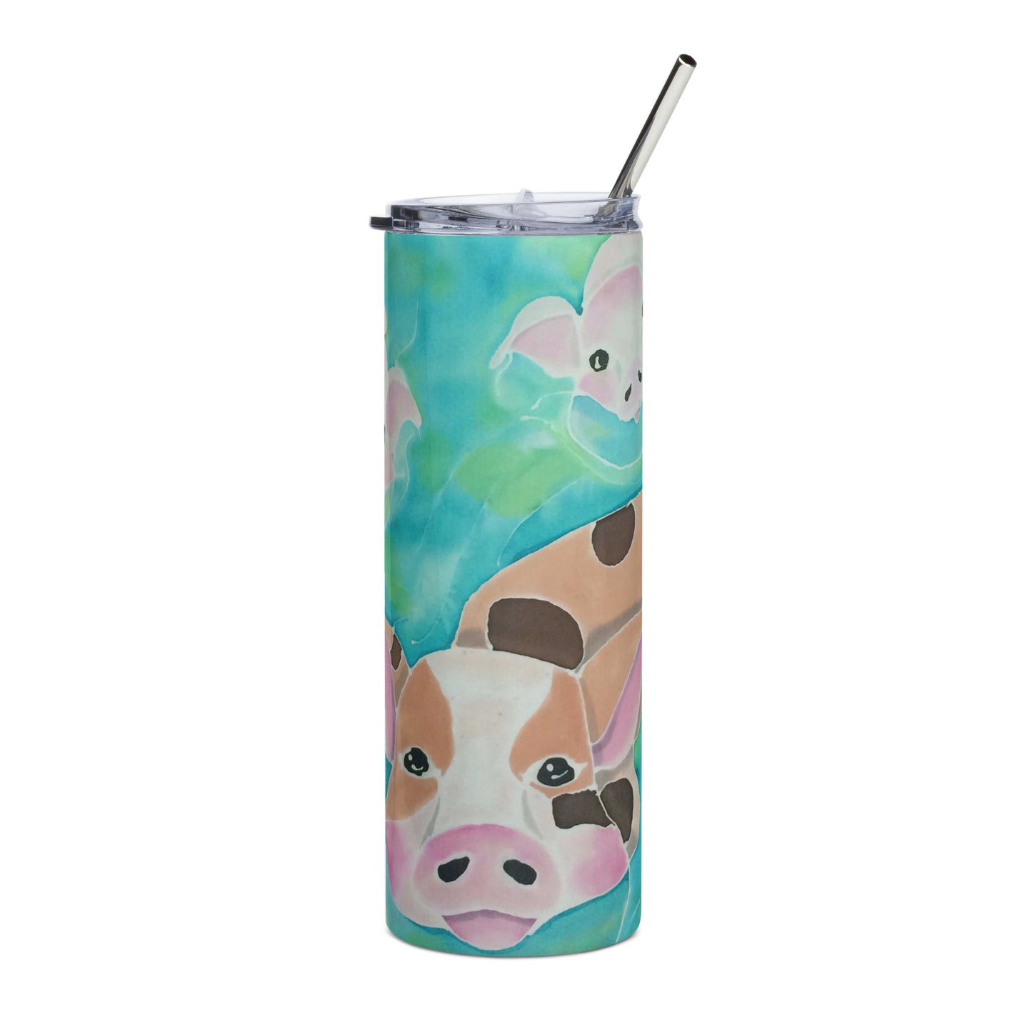 Three Little Pigs Skinny tumbler