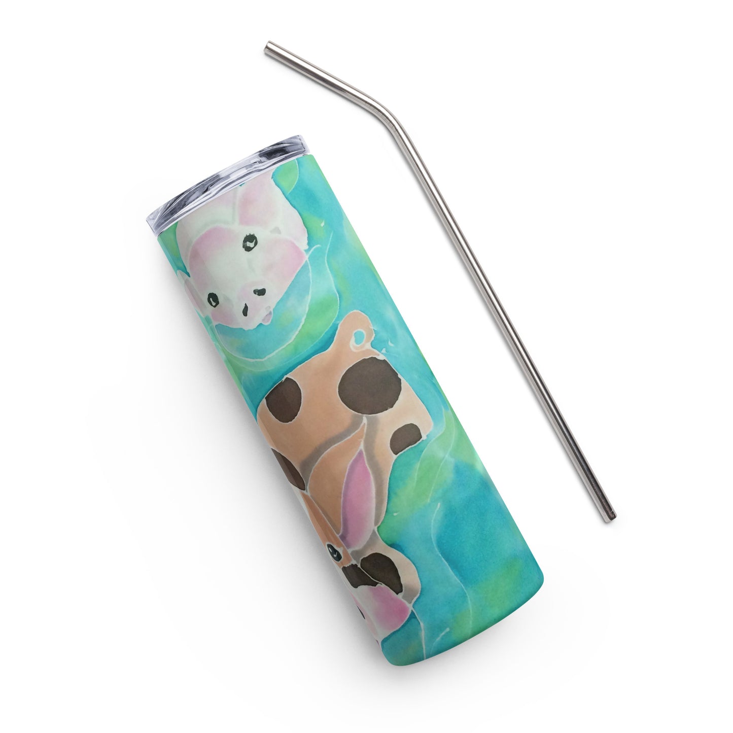 Three Little Pigs Skinny tumbler