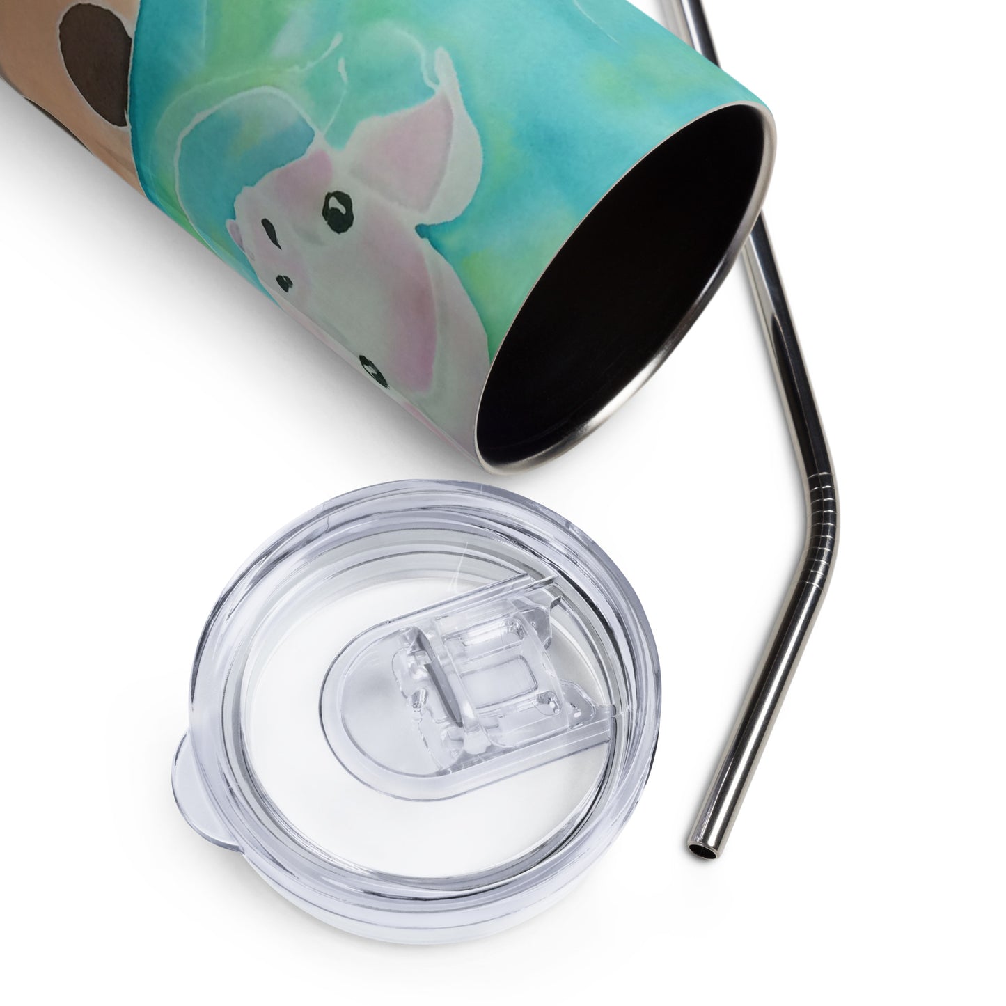 Three Little Pigs Skinny tumbler