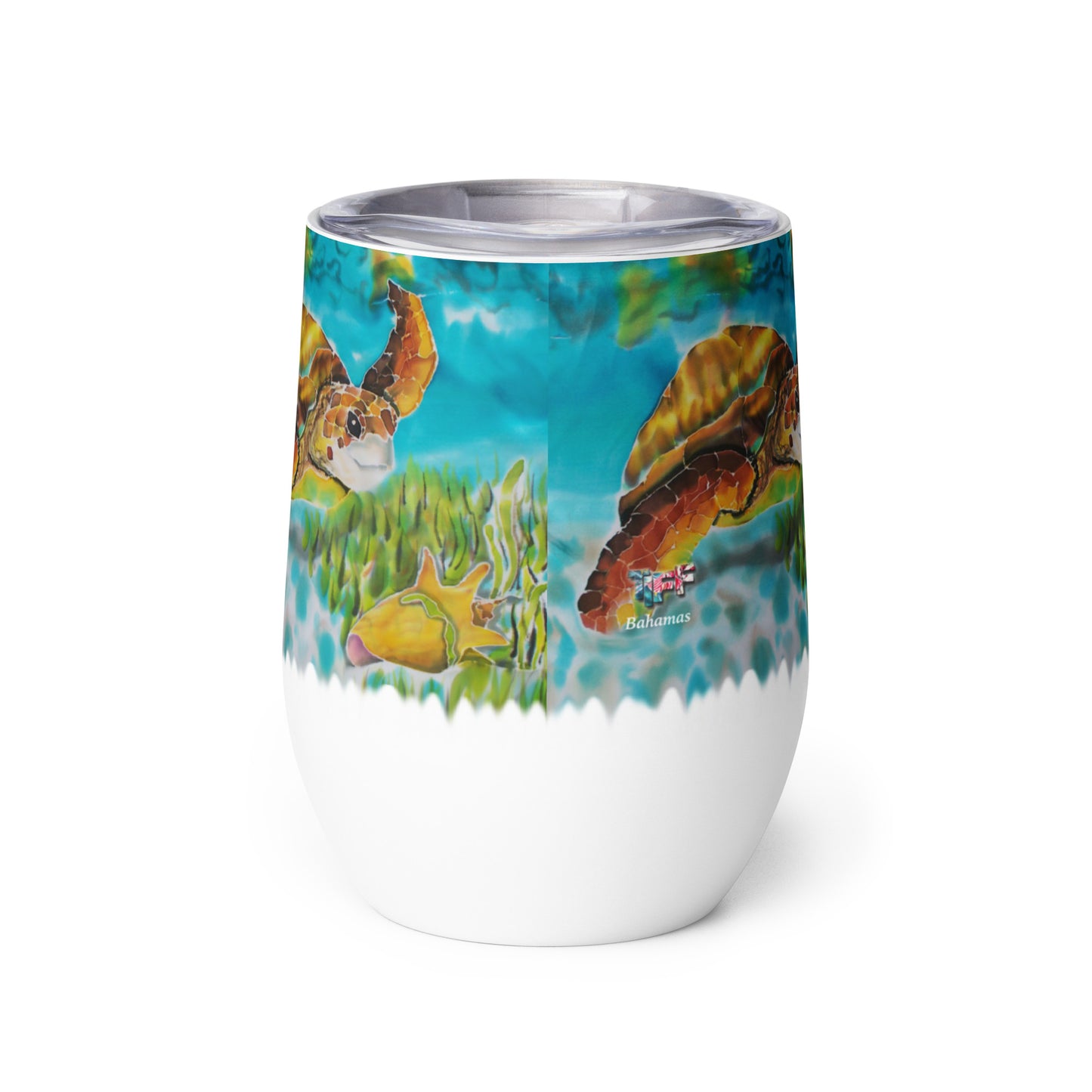 Diving Conch Wine tumbler